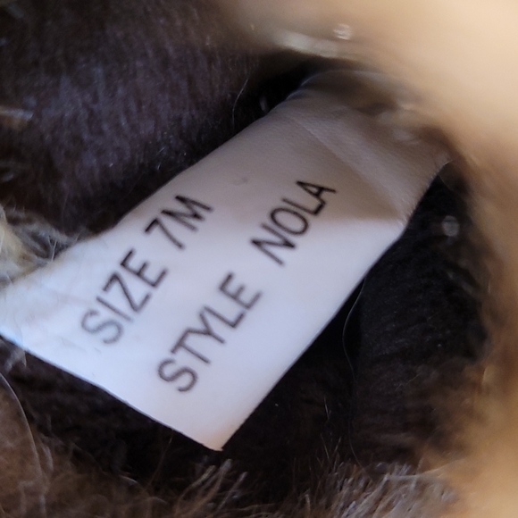 Khombu Womens Pull On Waterproof Rubber And Fur Snow Boots - Picture 10 of 10